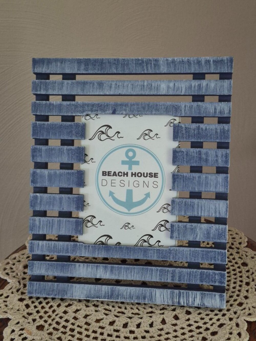 Nautical Picture Frame, Holds a 3-1/2 x 5 in photo, NWOT
